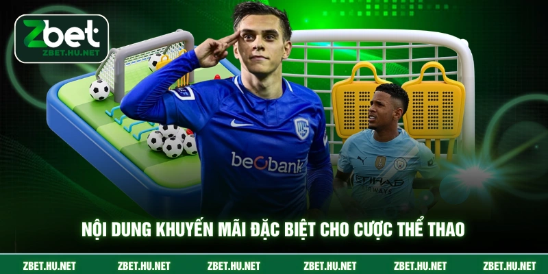 Thể thao Zbet Nội dung khuyến mãi đặc biệt cho cược thể thao